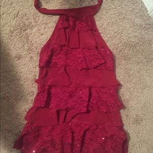 Very dressy halter shirt